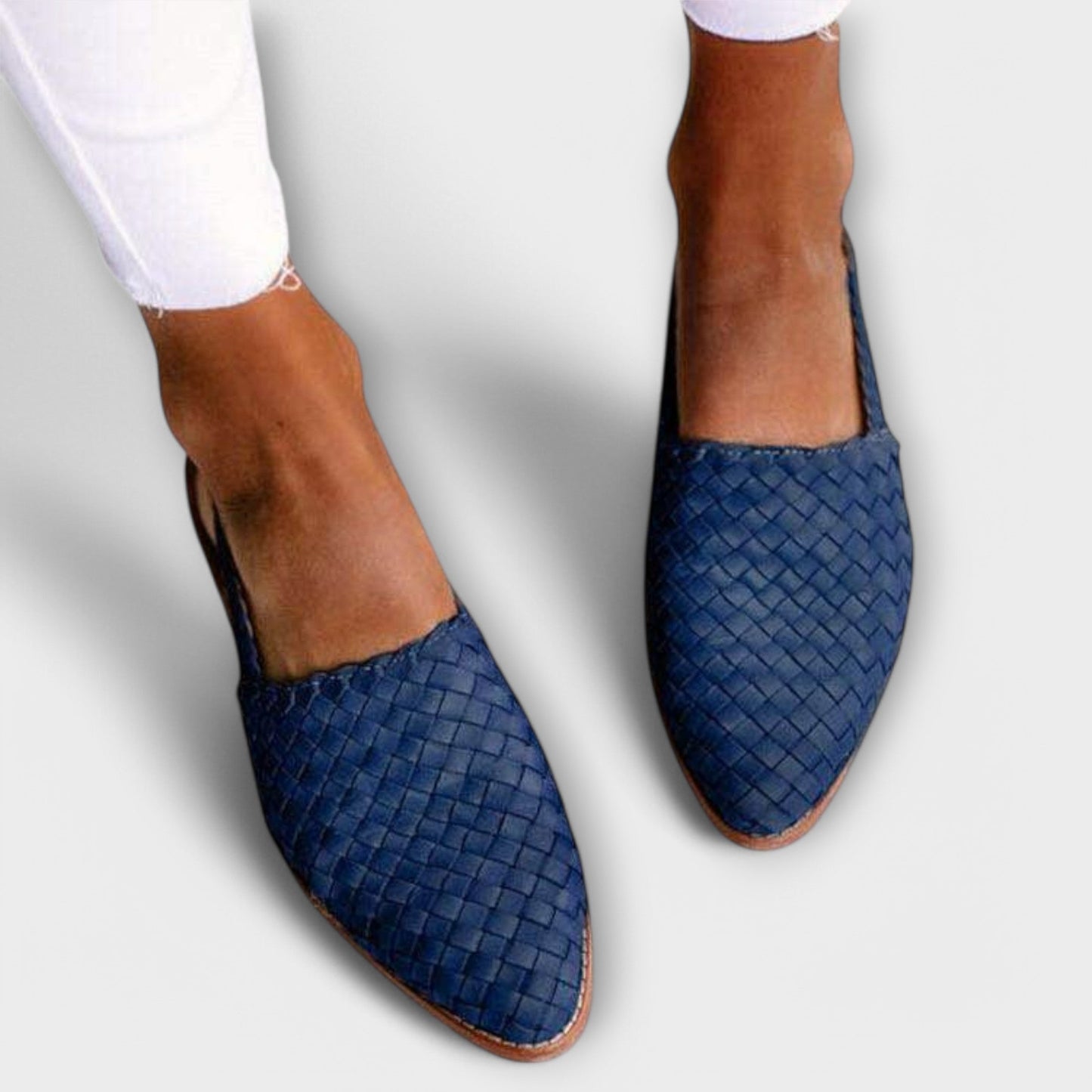 Woven Slingback Loafer