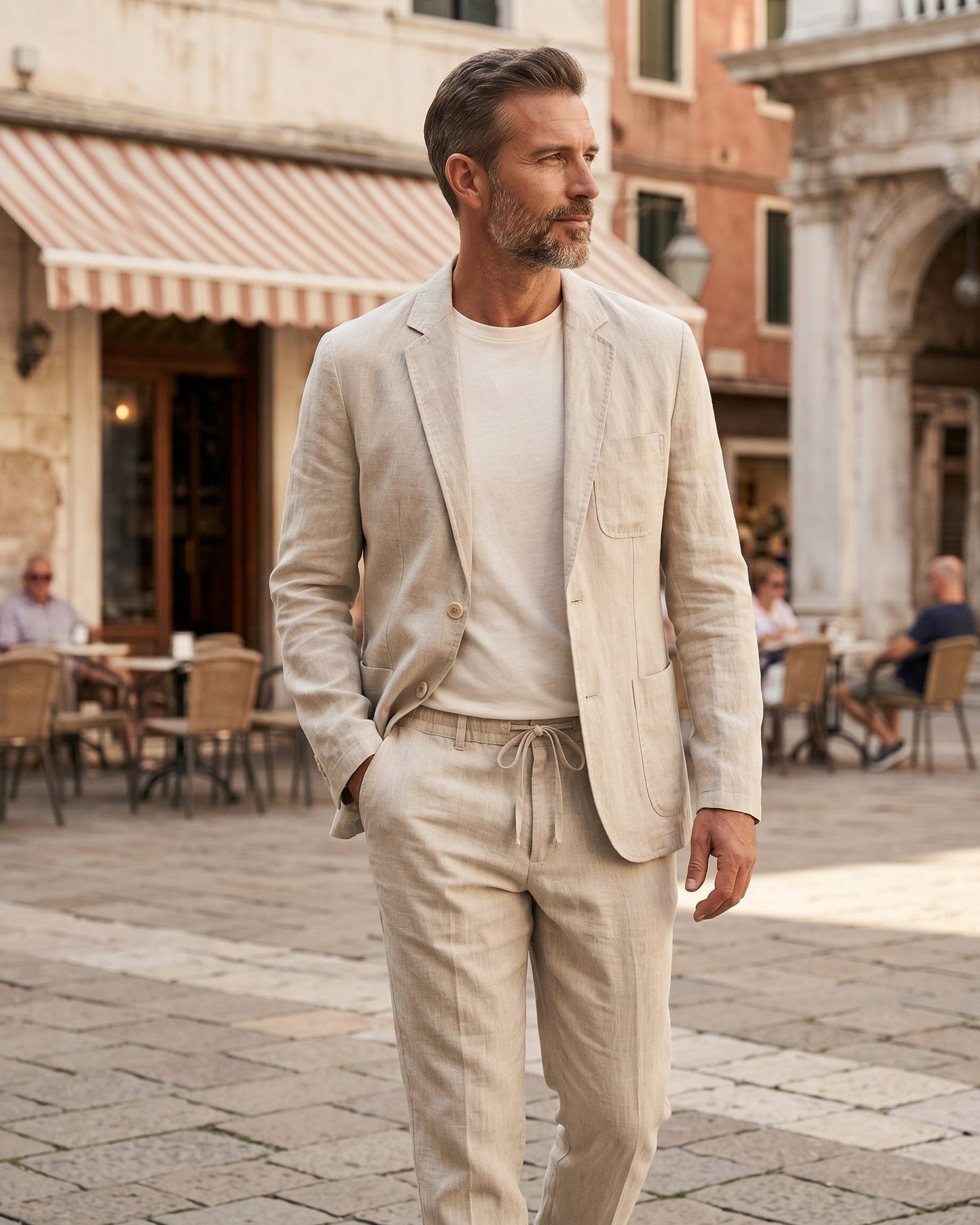Marlow Linen Suit Set