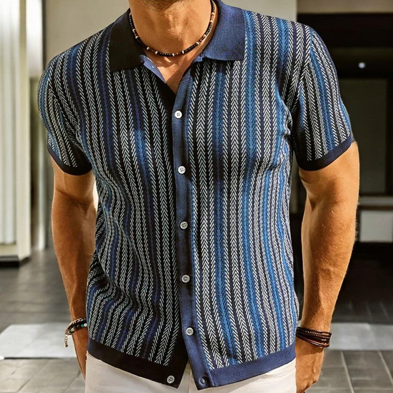 Striped Button Down Shirt