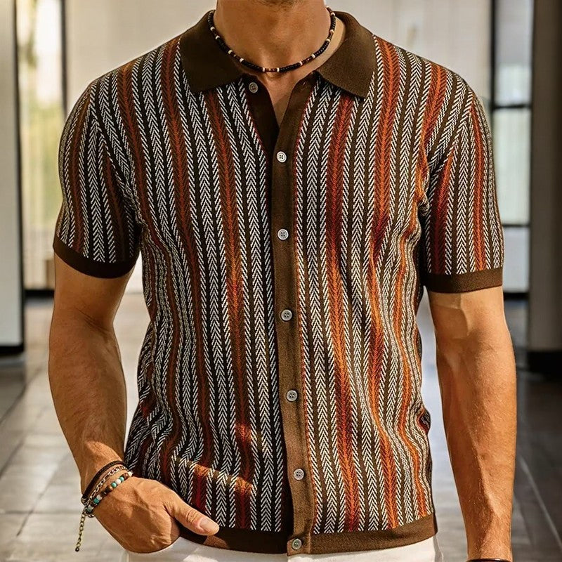 Striped Button Down Shirt