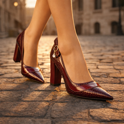 Claire Scale Heels