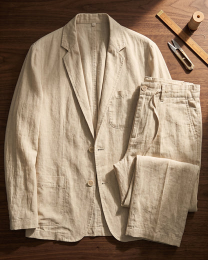 Marlow Linen Suit Set
