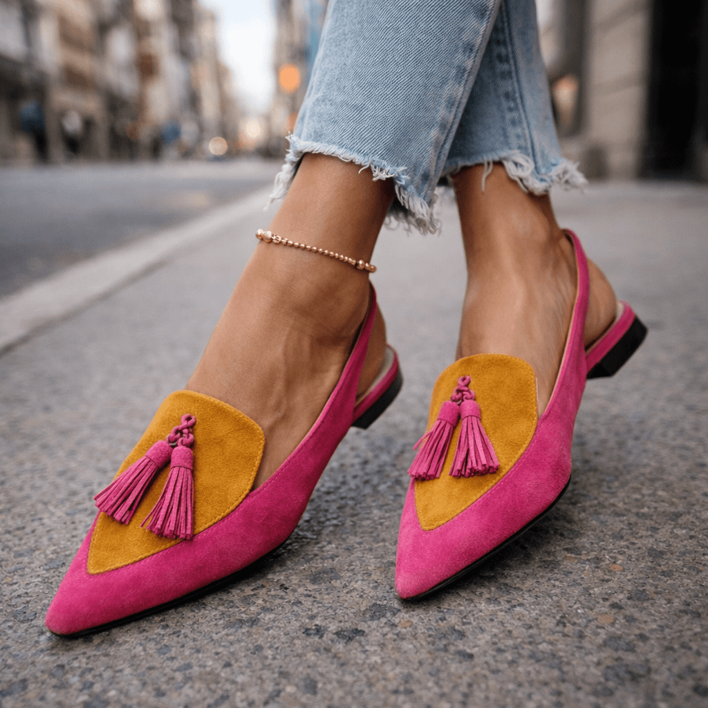 Strappy Tassel Sandals