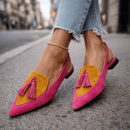 Strappy Tassel Sandals