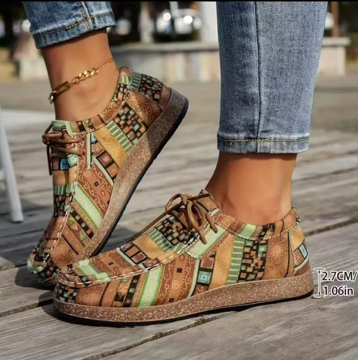 Colourful Retro Shoes