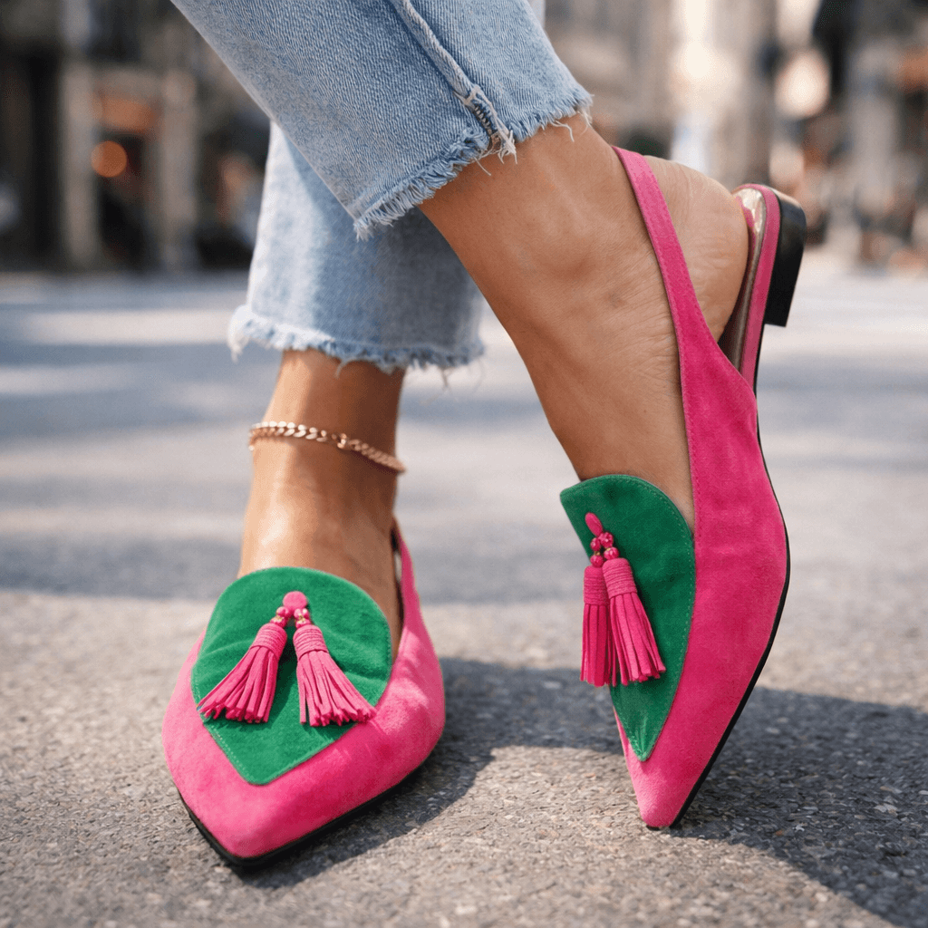 Strappy Tassel Sandals