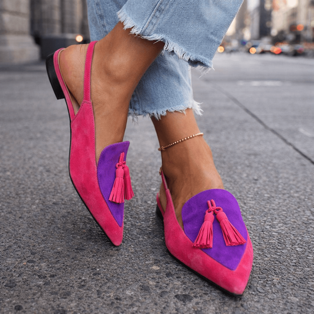 Strappy Tassel Sandals