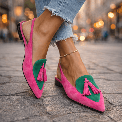 Strappy Tassel Sandals