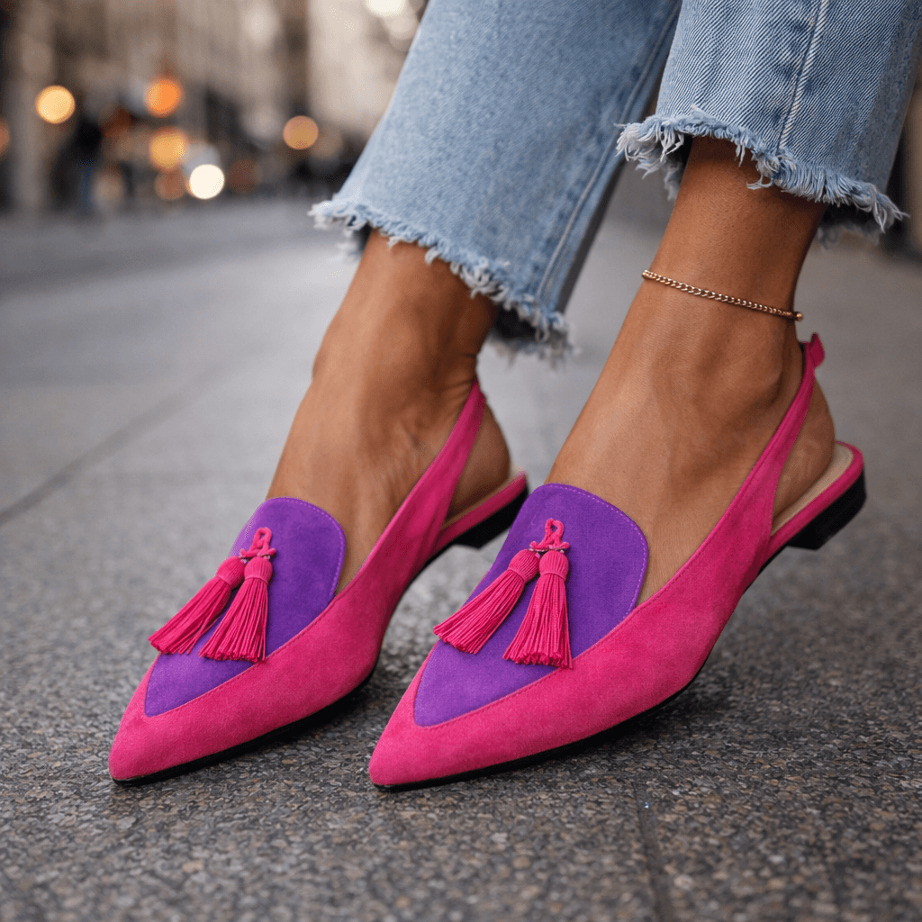 Strappy Tassel Sandals