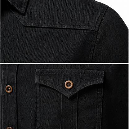 Tailored Denim Shirt