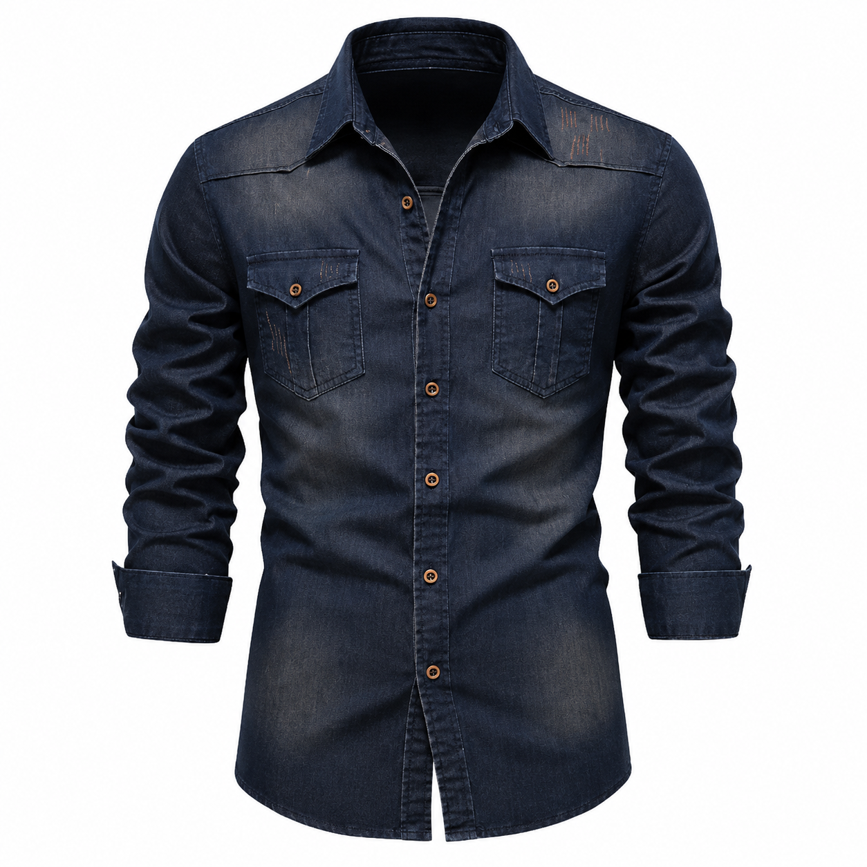 Tailored Denim Shirt