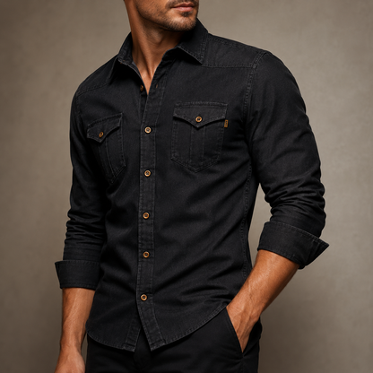Tailored Denim Shirt