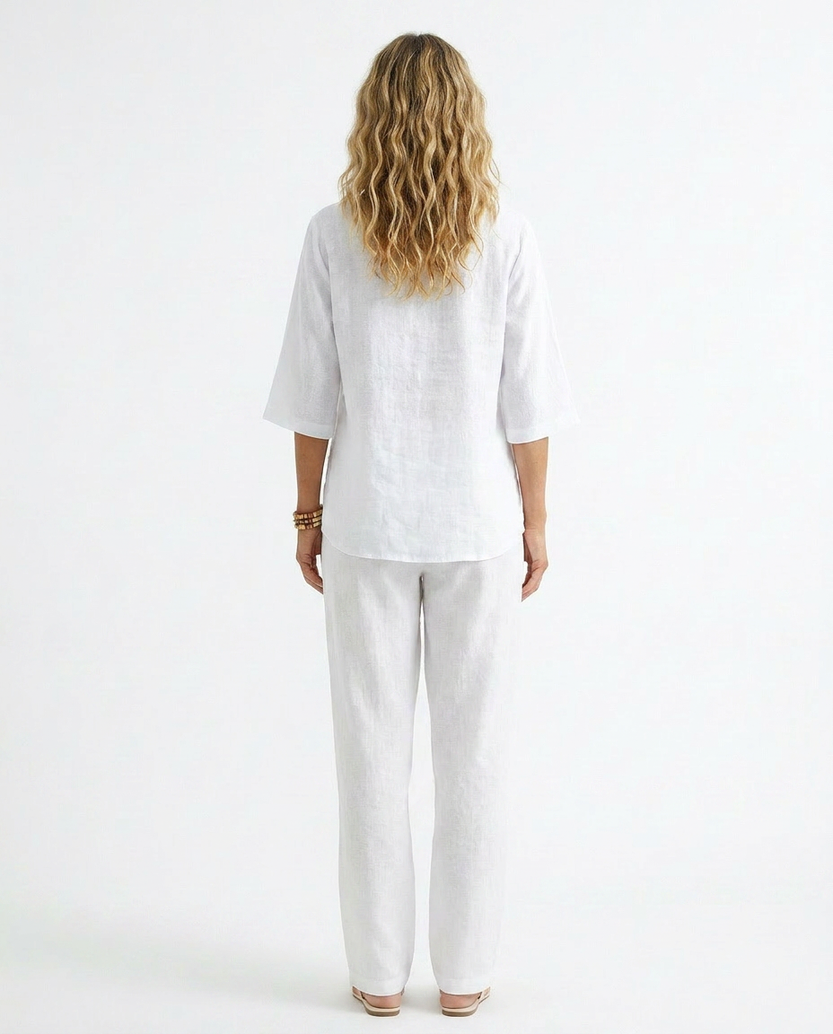Casual White Blouse