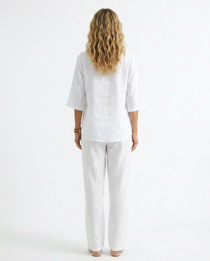 Casual White Blouse