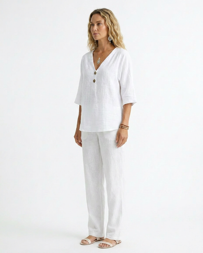 Casual White Blouse