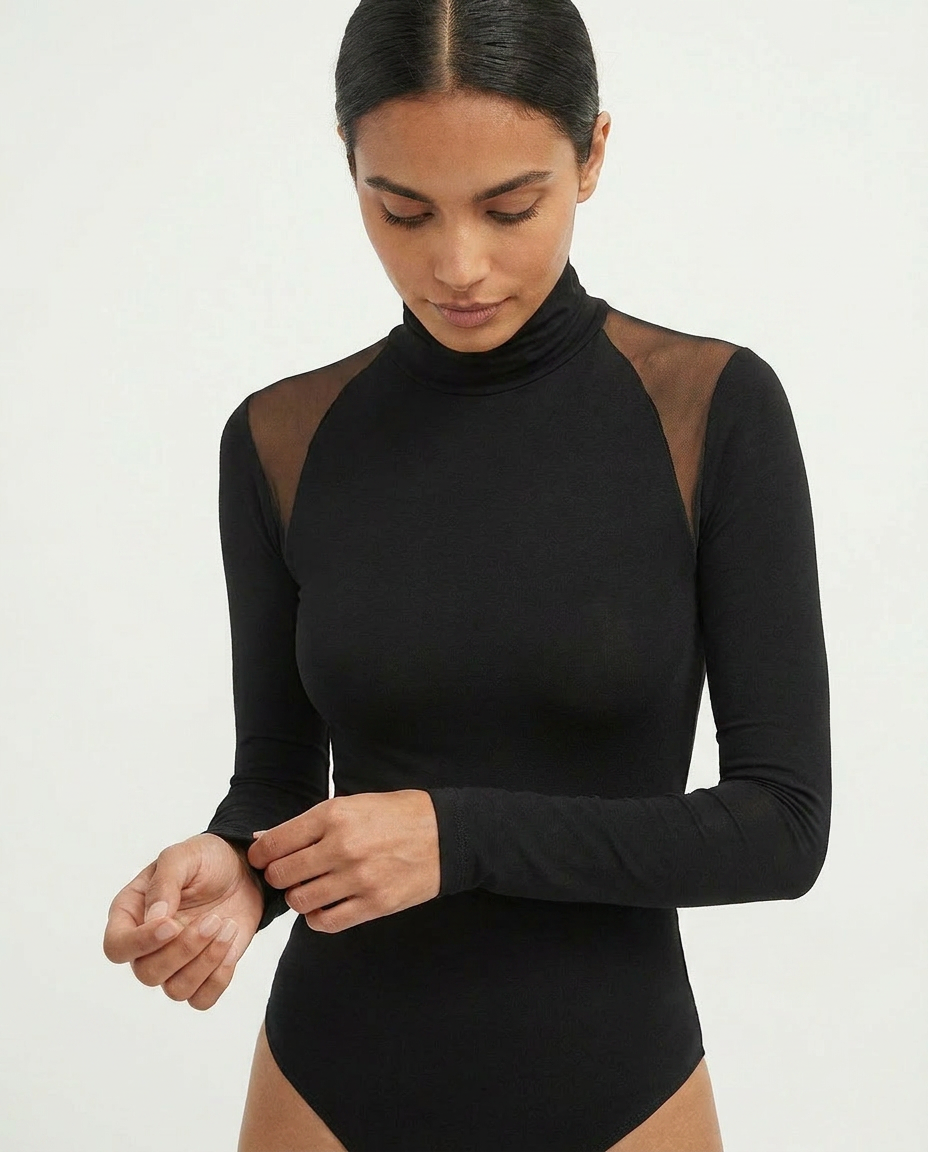 Turtleneck Bodysuit