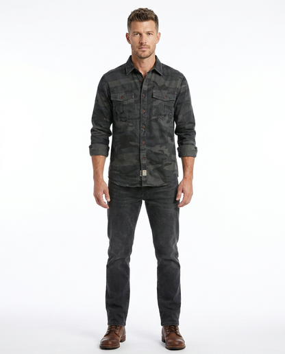 Camo Button Shirt