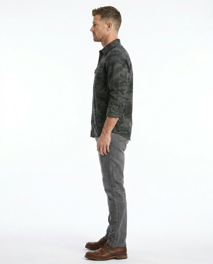 Camo Button Shirt