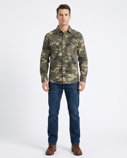 Camo Button Shirt