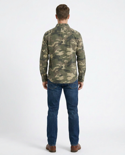 Camo Button Shirt