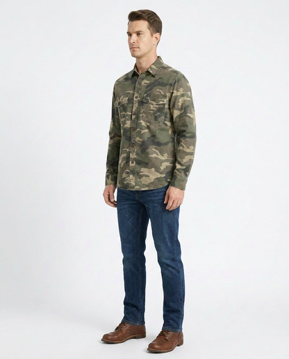 Camo Button Shirt