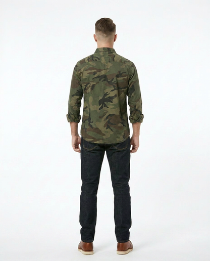 Camo Button Shirt
