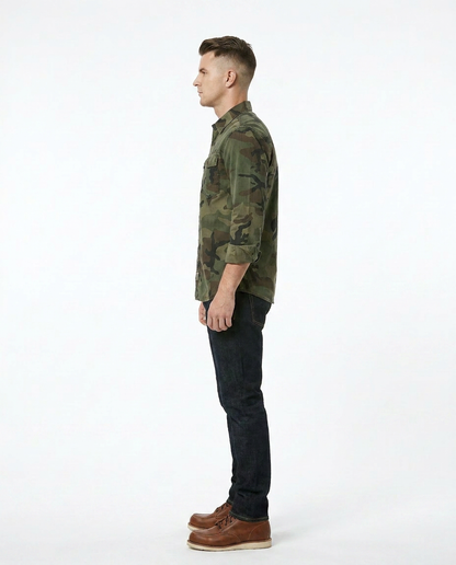Camo Button Shirt