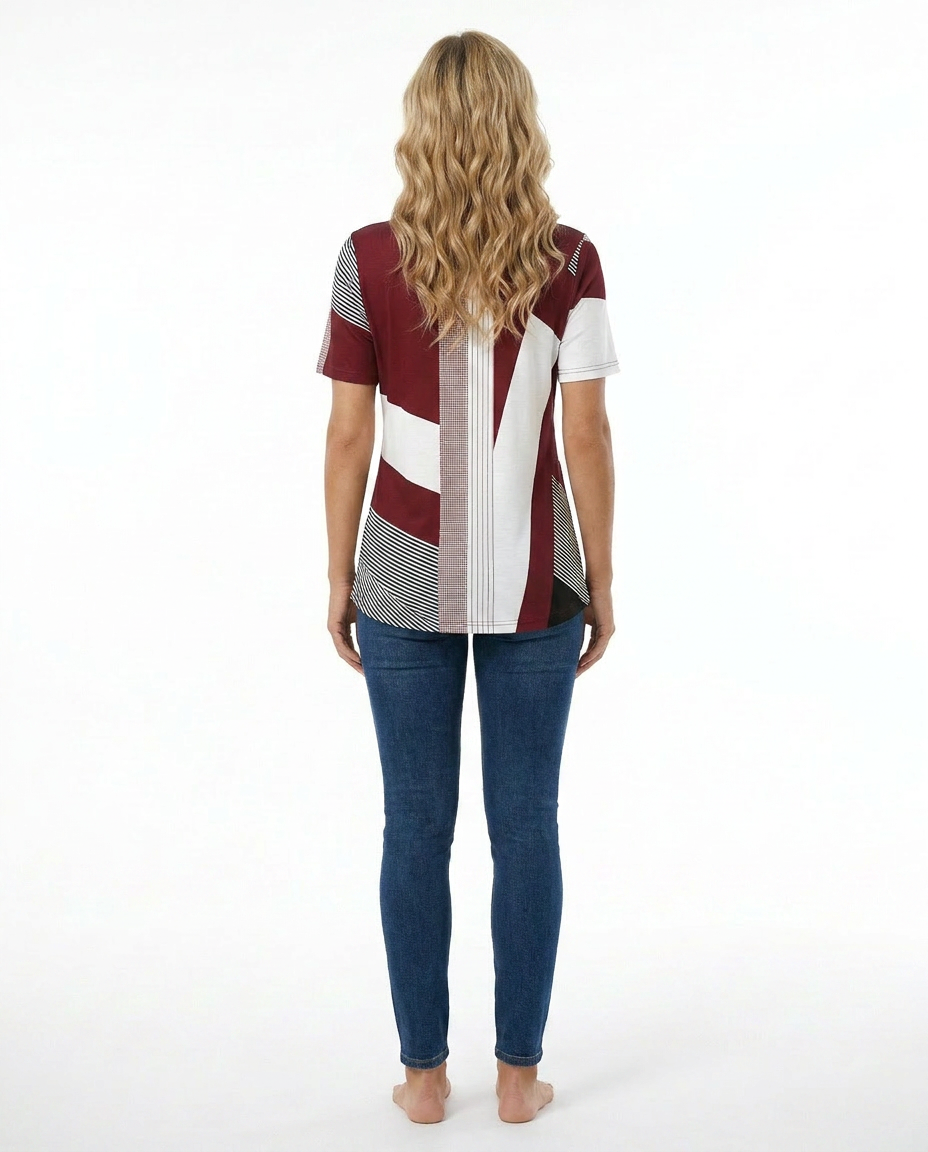 Block Striped T-Shirt