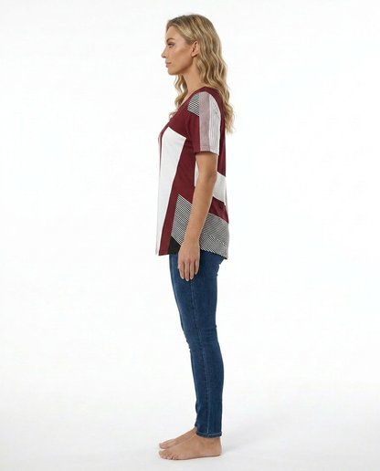 Block Striped T-Shirt