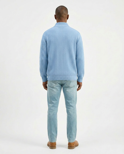 Stylish Quarter Zip Sweater