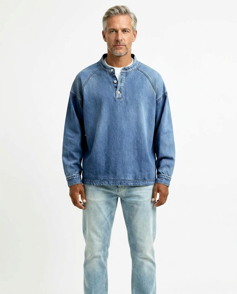 Vintage Henley Shirt