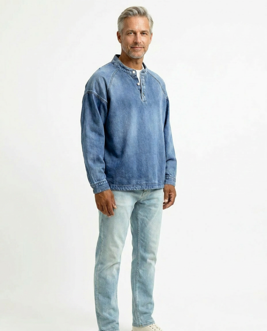 Vintage Henley Shirt