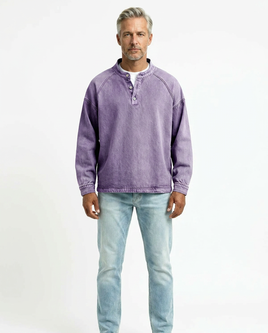Vintage Henley Shirt