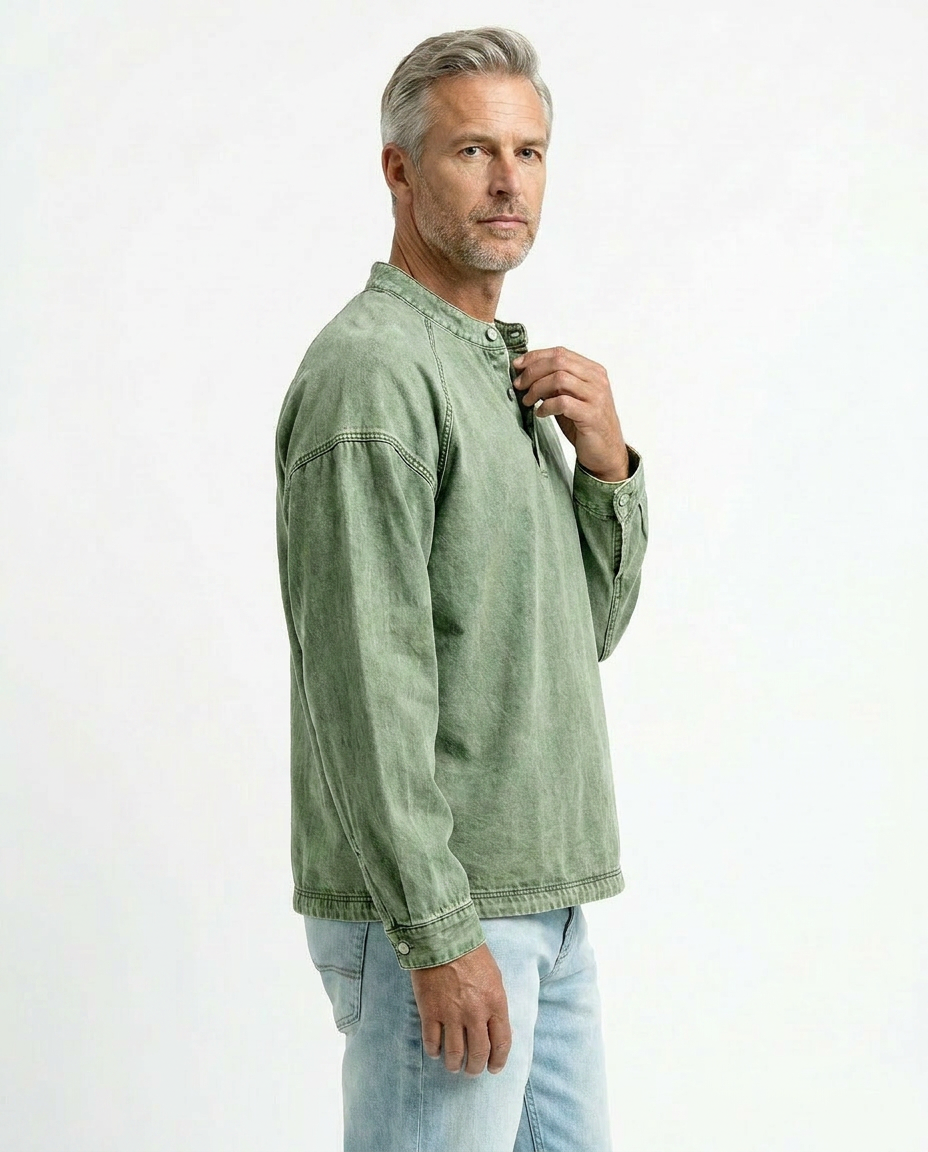 Vintage Henley Shirt