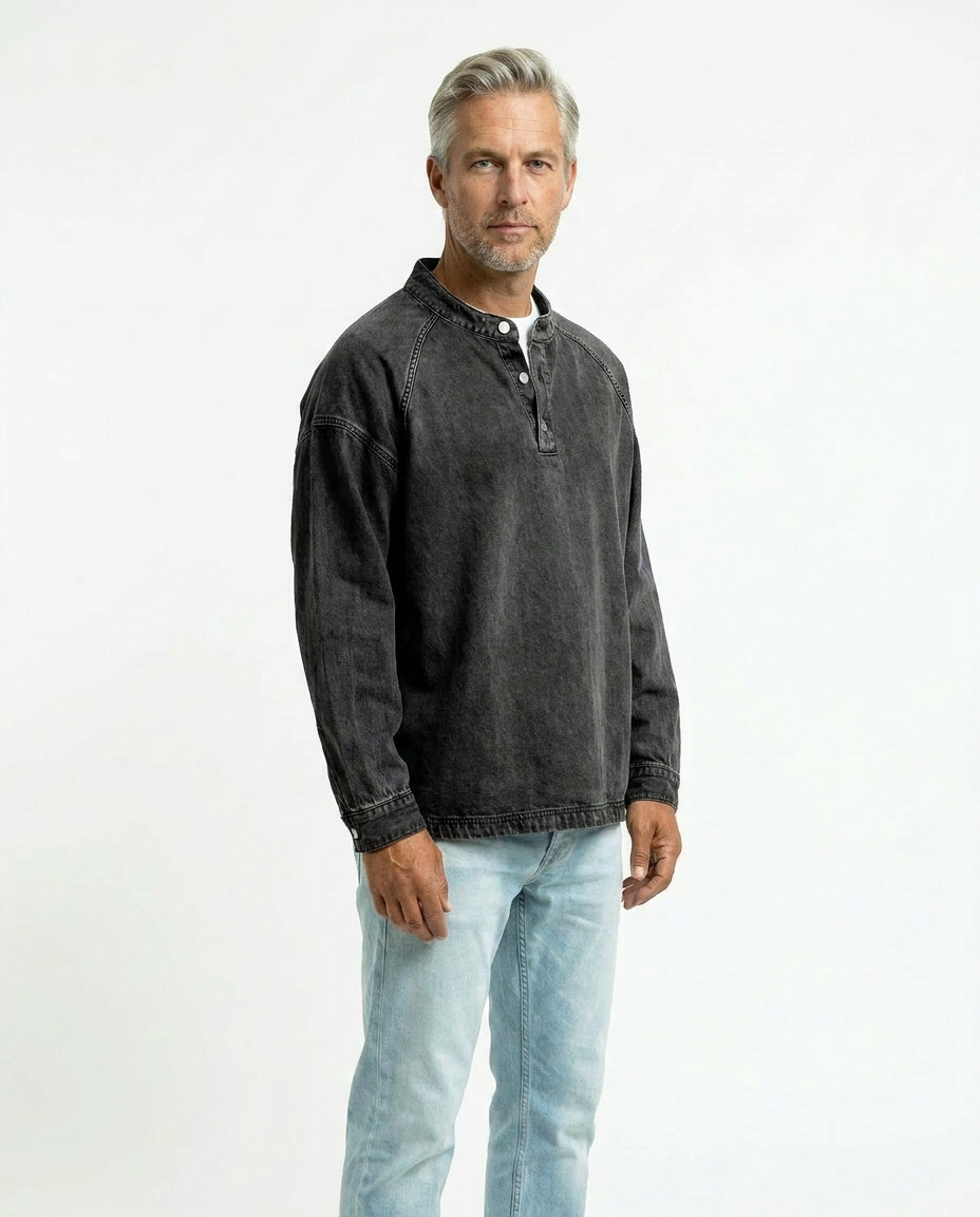 Vintage Henley Shirt