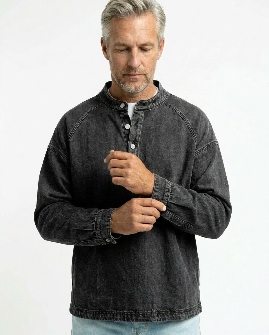 Vintage Henley Shirt