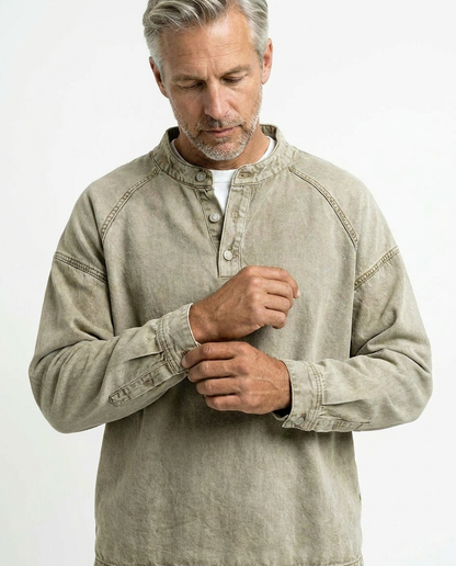 Vintage Henley Shirt