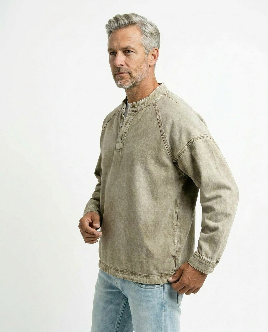 Vintage Henley Shirt