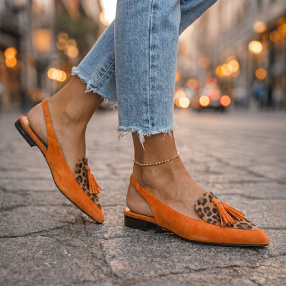Strappy Tassel Sandals