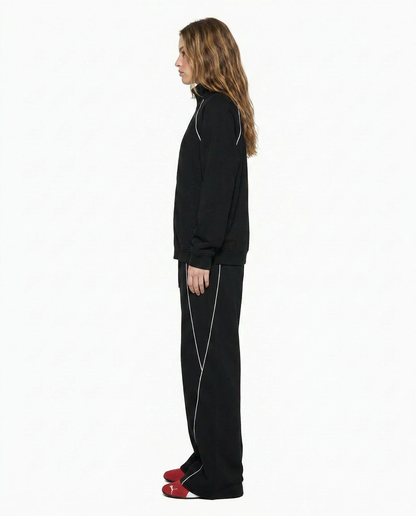 Reflective Straight Trackpants