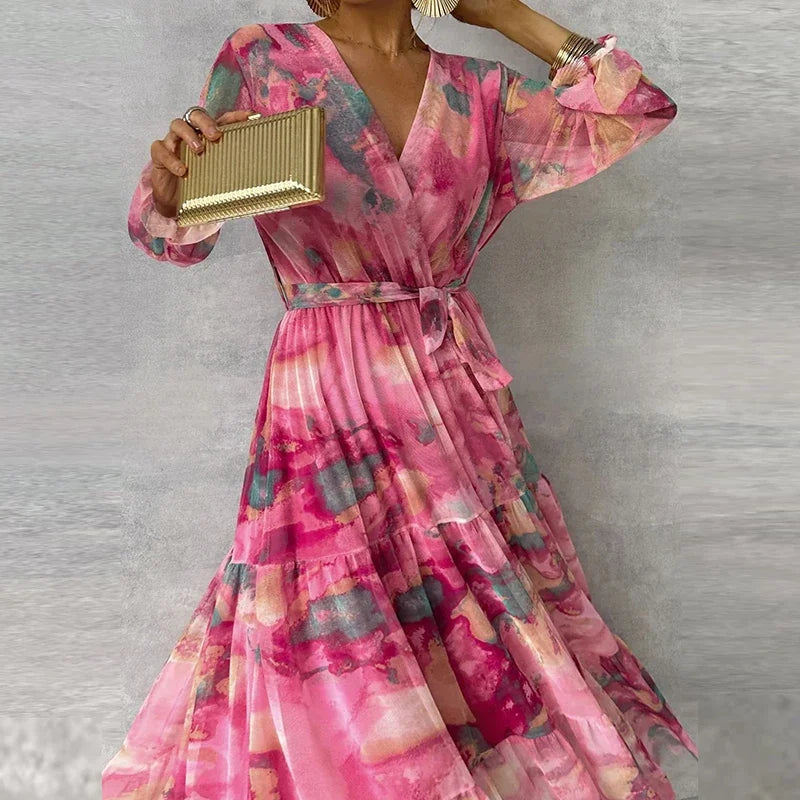 Sophina | Elegant Floral Dress