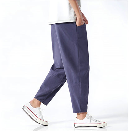 Urban Cropped Cotton Pants