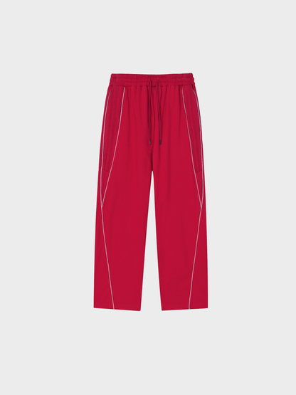 Reflective Straight Trackpants