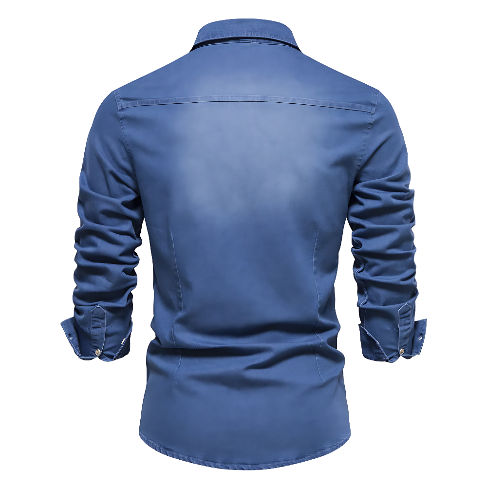 Tailored Denim Shirt