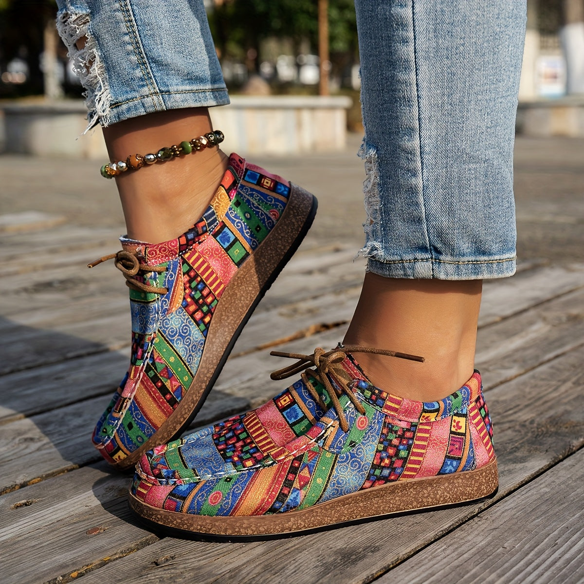 Colourful Retro Shoes