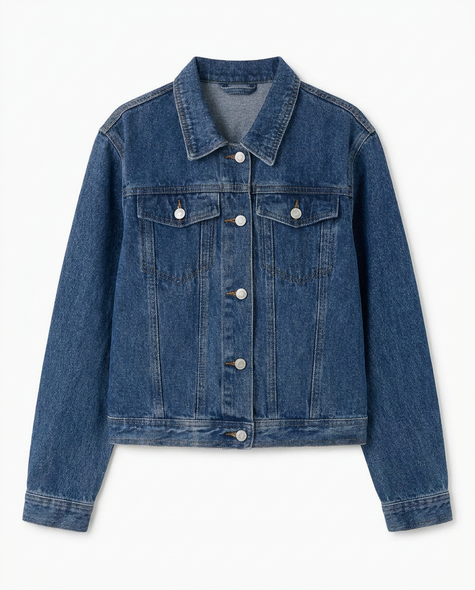 Button Down Denim Jacket