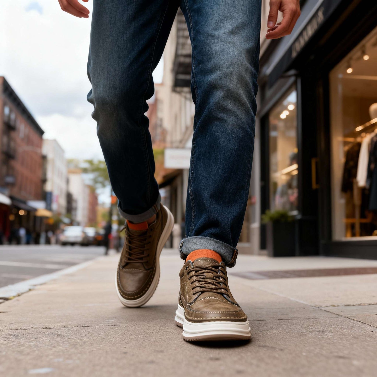 Jackson Leather Sneakers