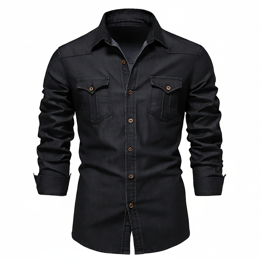 Tailored Denim Shirt