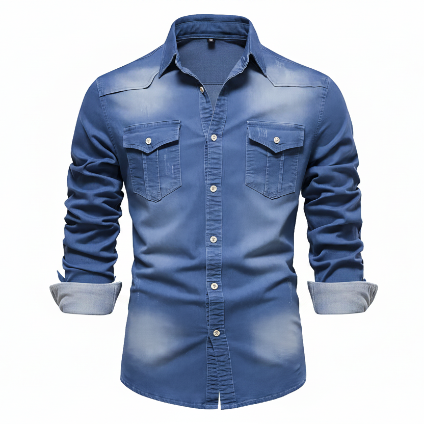 Tailored Denim Shirt